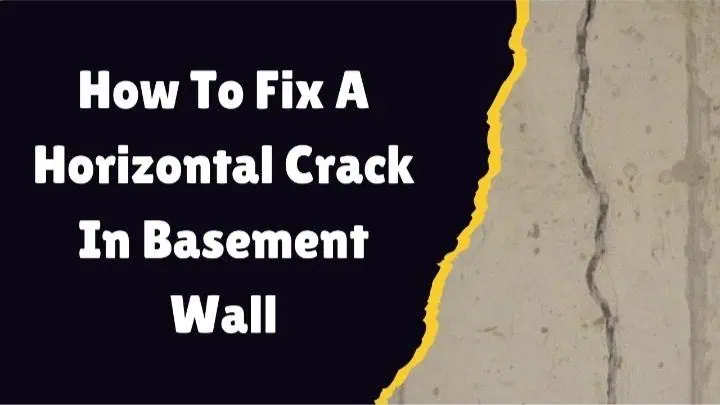 How To Fix A Horizontal Crack In Basement Wall