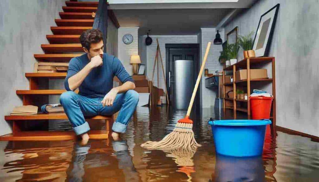 how much water in basement is bad