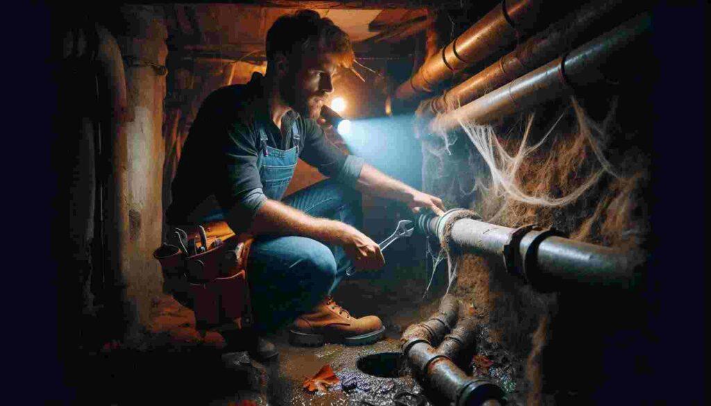 How to Fix a Leaky Drain Pipe in Basement (First Method: Patch the Leak)