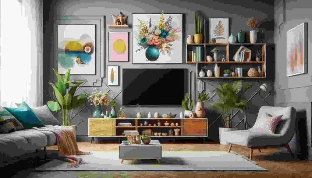 Wall Behind TV Stand